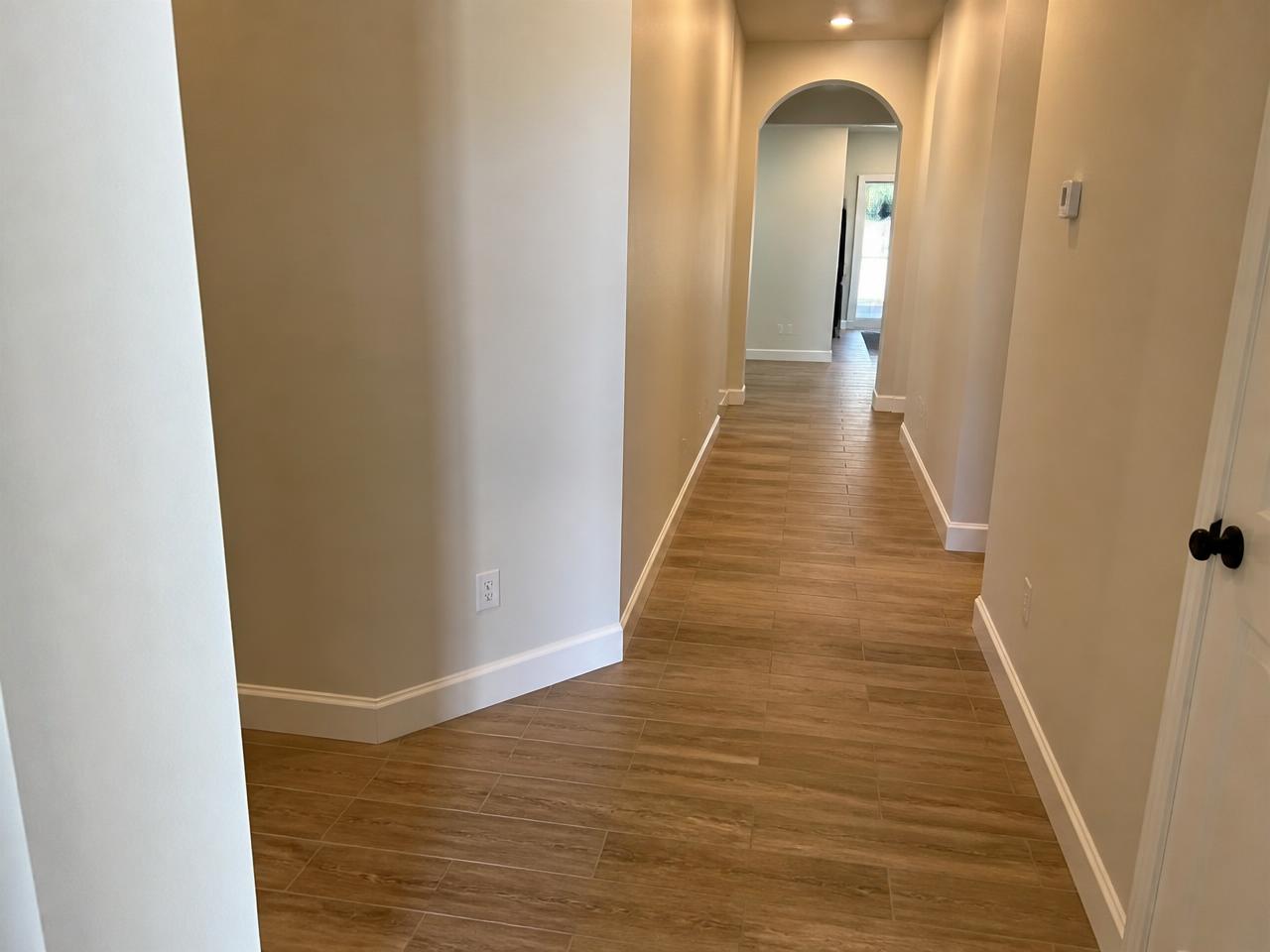 Hallway floor replacement after